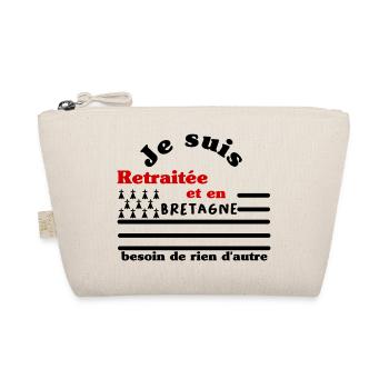 Je suis retraitée et en bretagne - Trousse biologique - nature - Devant