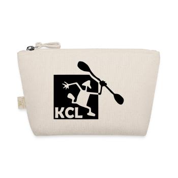 KCL Logo schwarz - Bio-Täschchen - Natur - Vorne