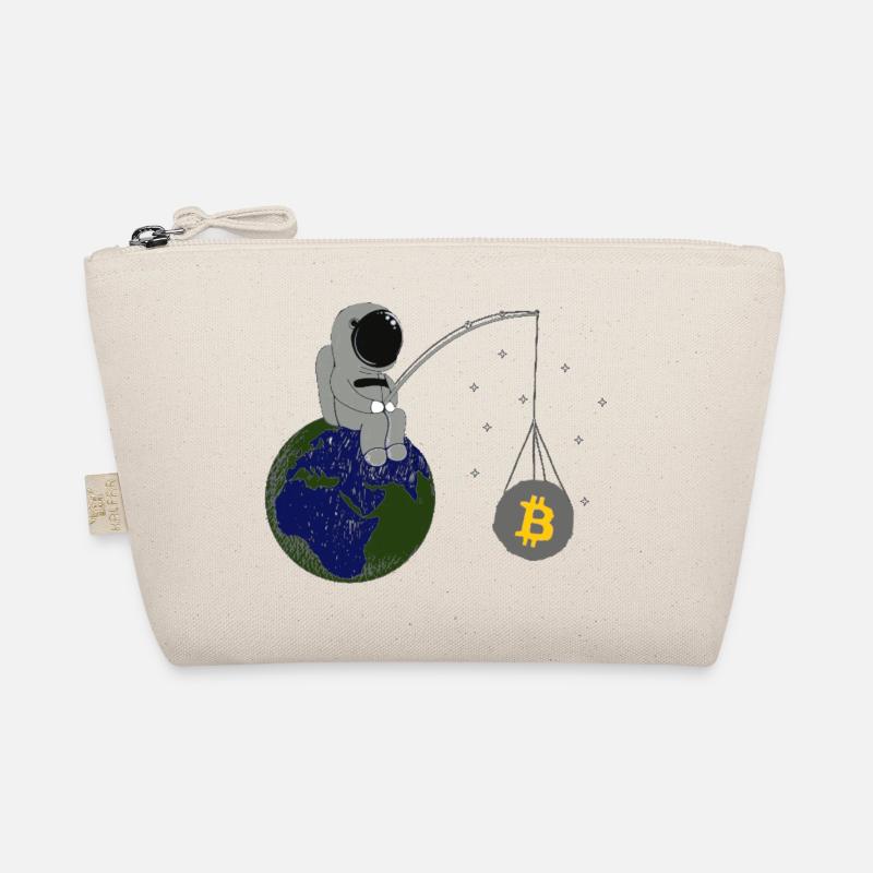 Bitcoin To the Moon - Bio-Täschchen - Natur