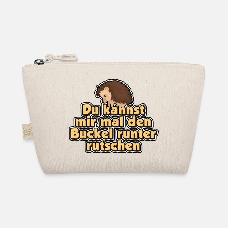 Du kannst mir mal den Buckel runter rutschen Bio-Täschchen