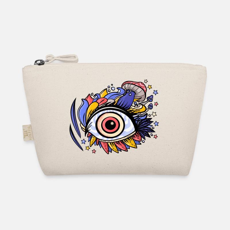 Eye Psychedelic Organic Pouch