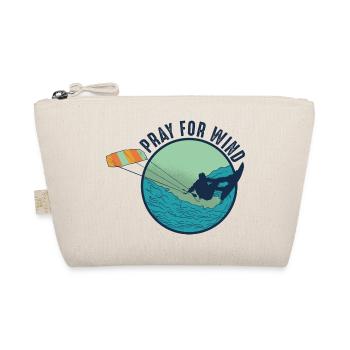 Kitesurf cadeau Kiteboarding Kitesurfer Gesche - Trousse biologique - nature - Devant