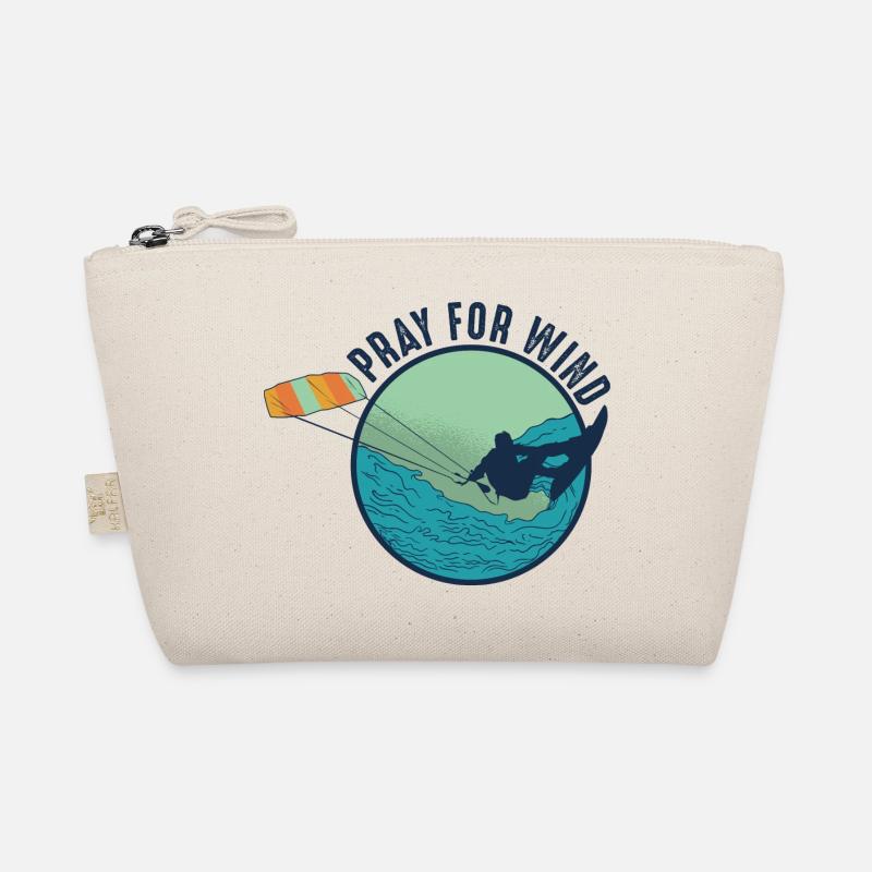 Kitesurf cadeau Kiteboarding Kitesurfer Gesche Trousse biologique