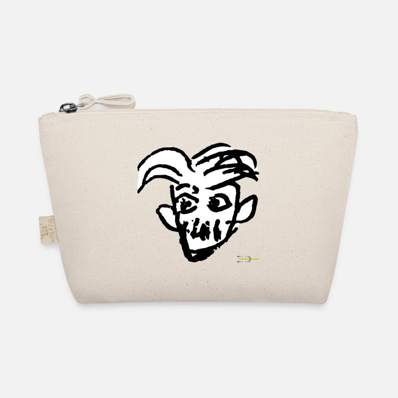 Men's Head Drawing Hans Erwin SW Organic Pouch