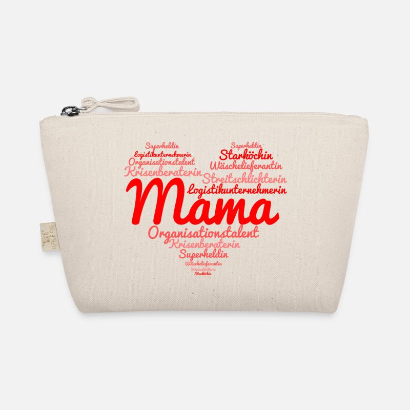 Muttertag Herz Eigenschaften Mama Geschenk Bio-Täschchen