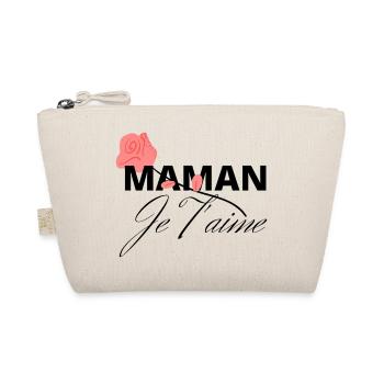 Maman, je t'aime - Trousse biologique - nature - Devant