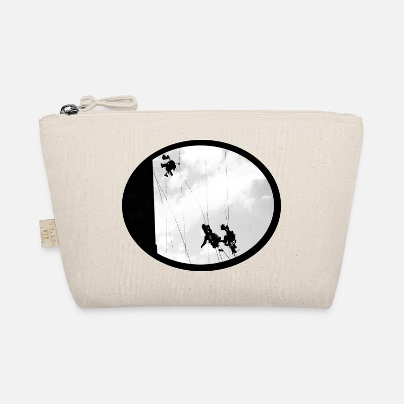 Window cleaner at lofty heights Organic Pouch