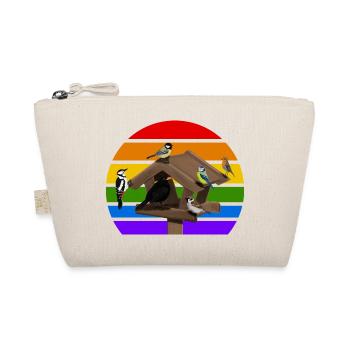 Birdhouse Bird Rainbow Variety Songbird - Organic Pouch - nature - Front
