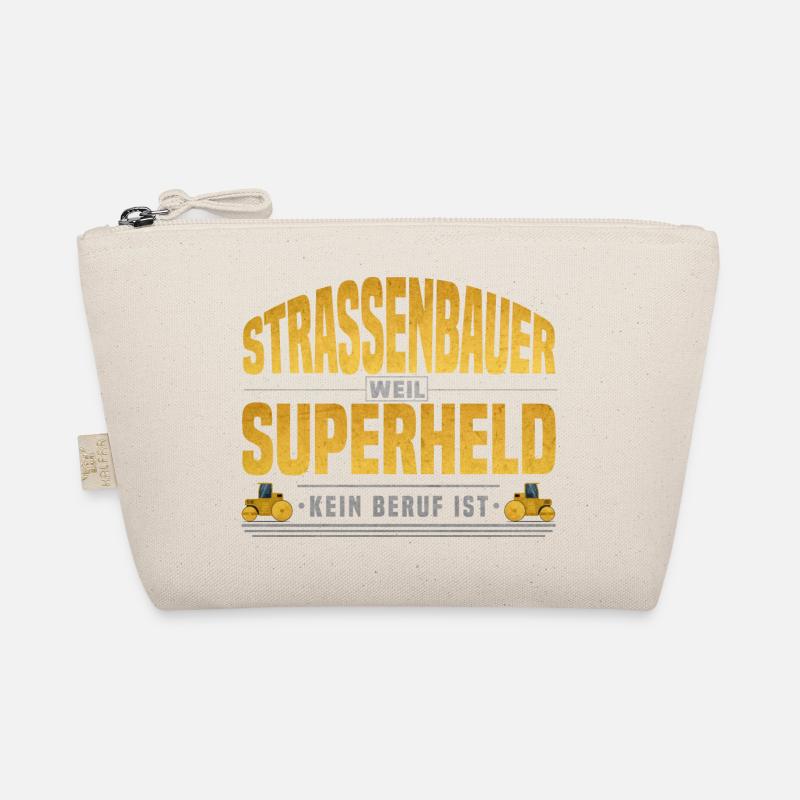 Strassenbauer Superheld Bio-Täschchen