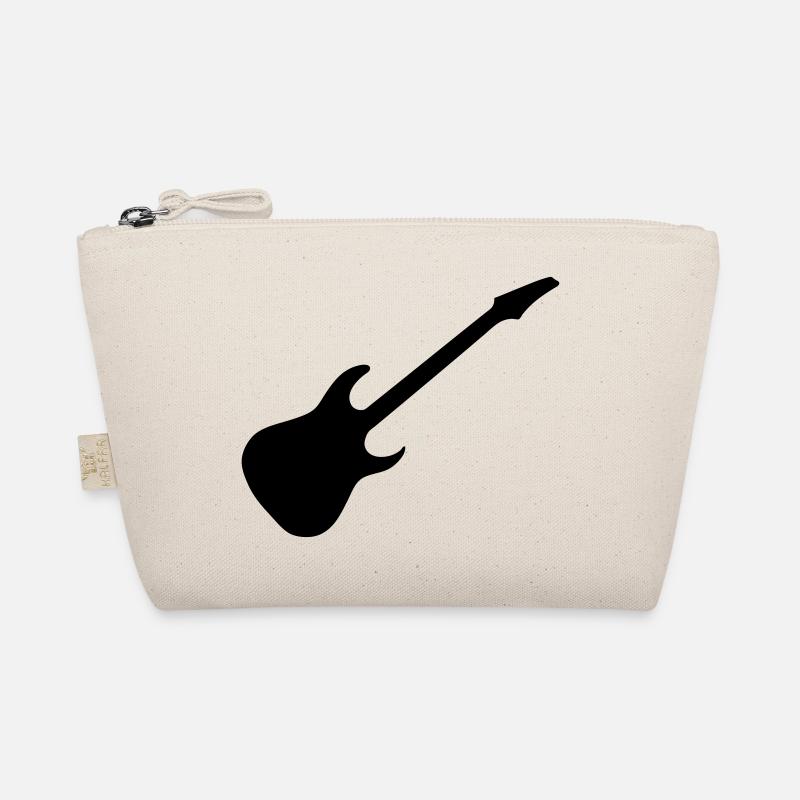 E-Gitarren-Symbol - Bio-Täschchen - Natur