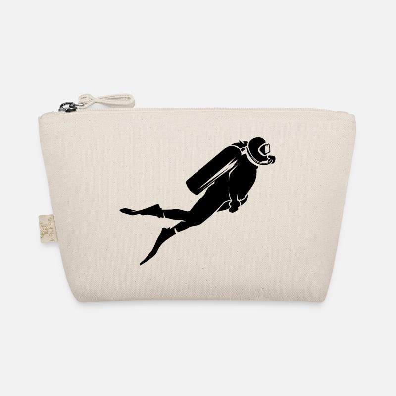 Illustration de logo de symbole sous-marin de mer de plongeur Trousse biologique
