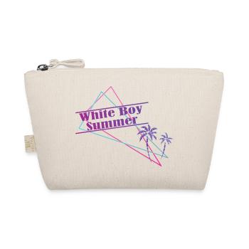 White Boy Summer Retro Lustig Shirt Ironisch USA - Bio-Täschchen - Natur - Vorne
