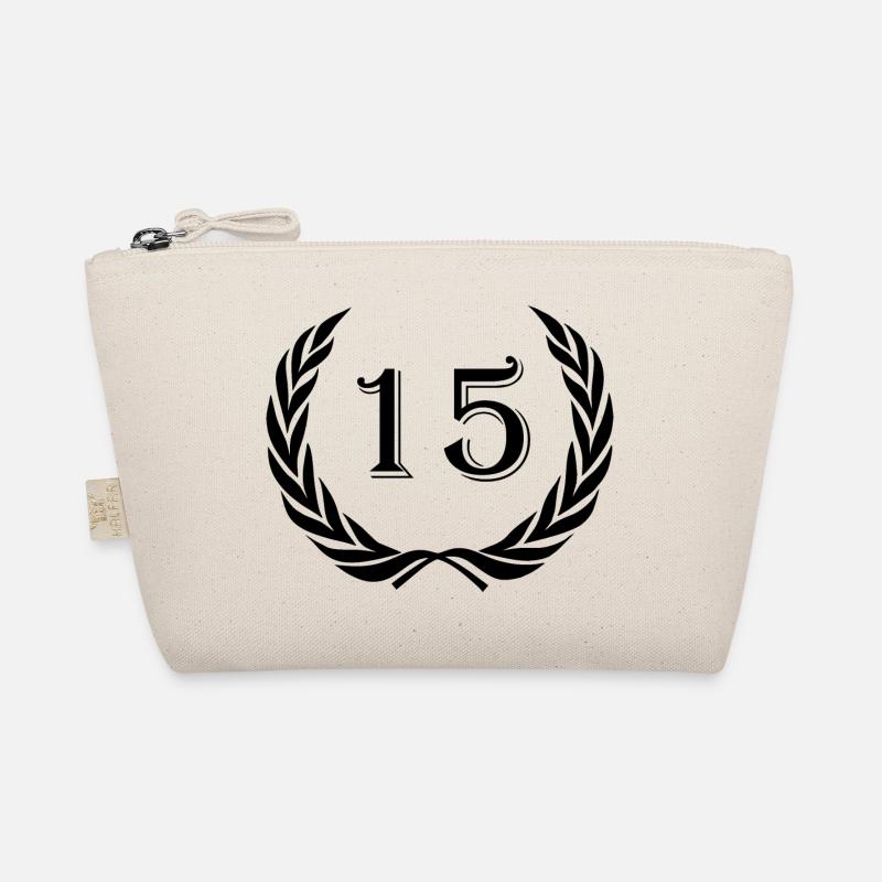 Anniversary 15 years - Organic Pouch - nature