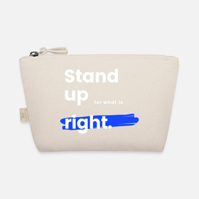 Stand up - Bio-Täschchen - Natur