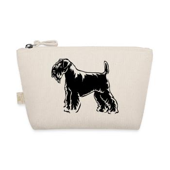 Schnauzer - Bio-Täschchen - Natur - Vorne