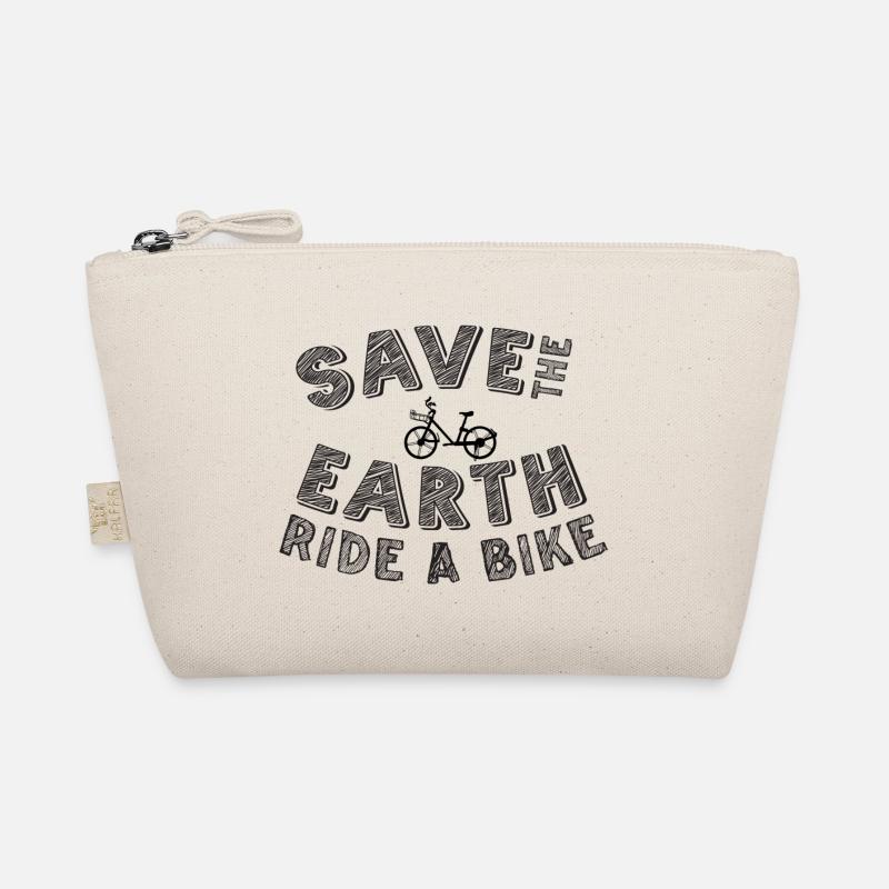 Bicycle environmental awareness Organic Pouch