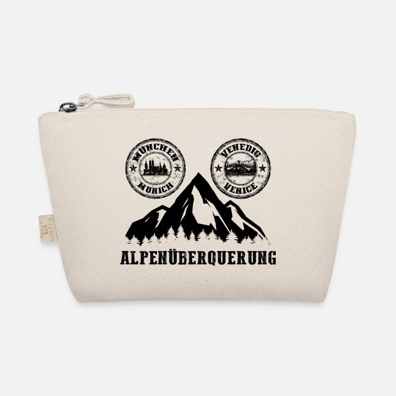 Alpenüberquerung München - Venedig Bio-Täschchen