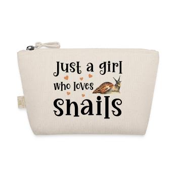 Snail snails - Organic Pouch - nature - Front