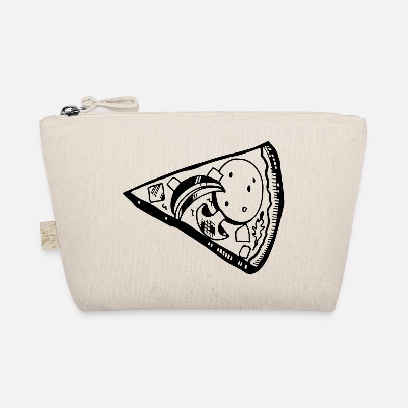Pizza Slice Pärchen Valentinstag Essen Love Bio-Täschchen
