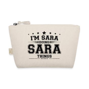 i’m Sara doing Sara things - Organic Pouch - nature - Front
