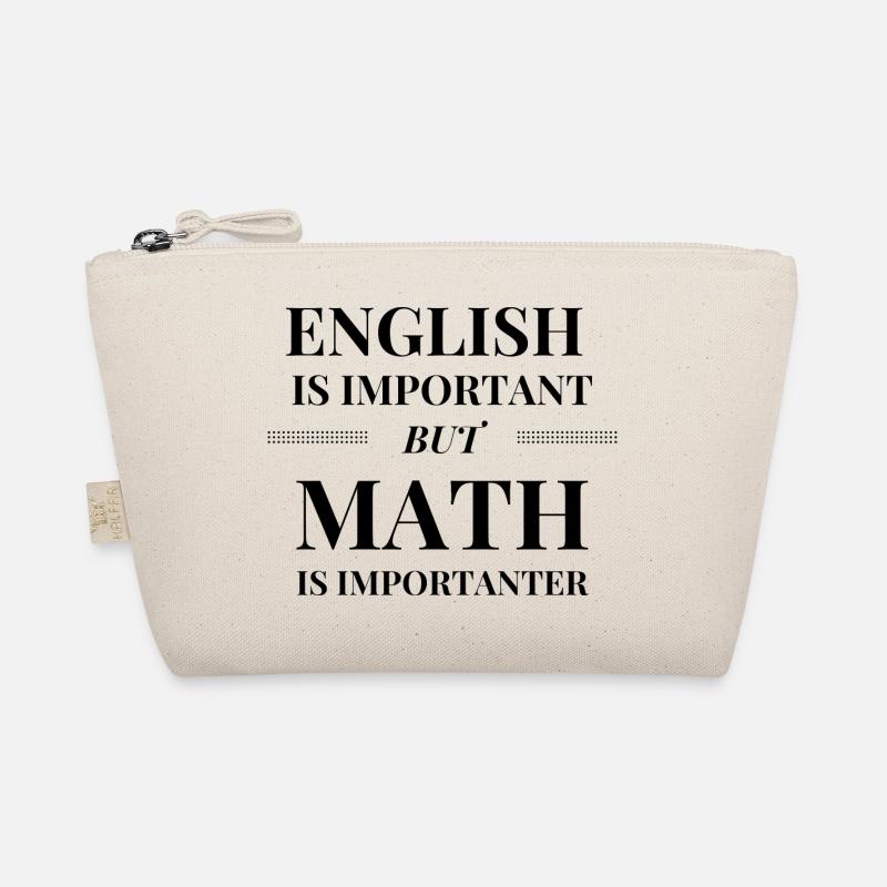 Math is Importanter - Organic Pouch - nature