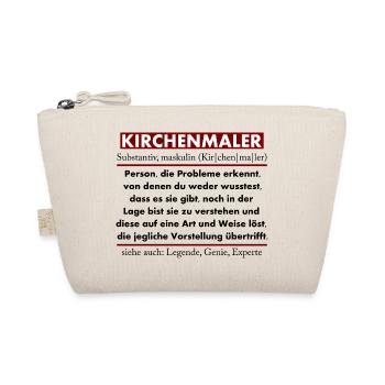 Kirchenmaler - Bio-Täschchen - Natur - Vorne