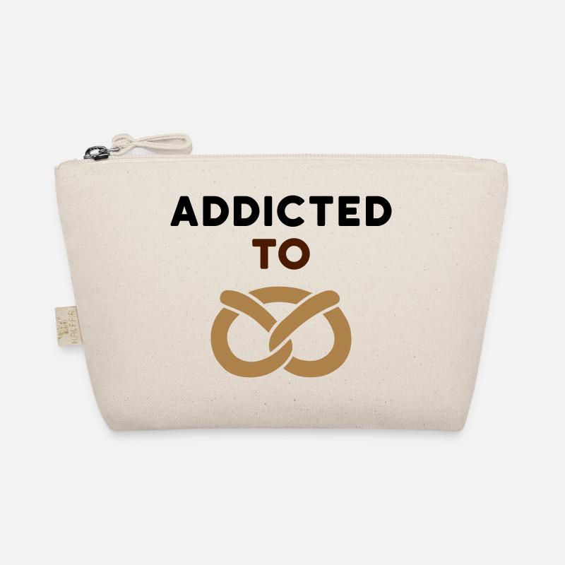 Addicted to pretzel (Brezel) Bio-Täschchen