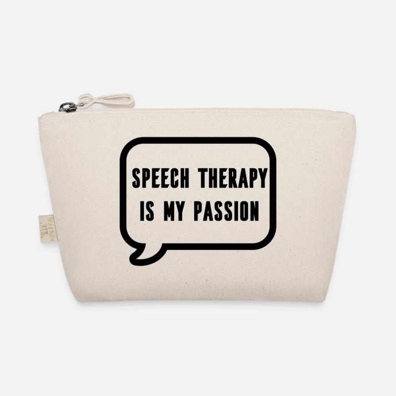 Logopäde Logopädin Logopädie Sprachtherapeut Bio-Täschchen