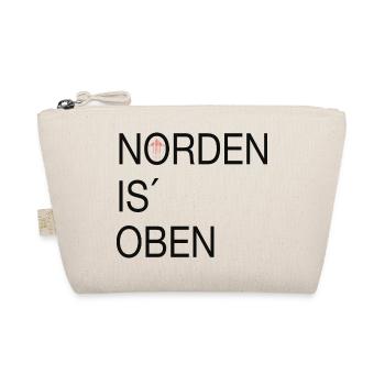 Norden is oben - Bio-Täschchen - Natur - Vorne