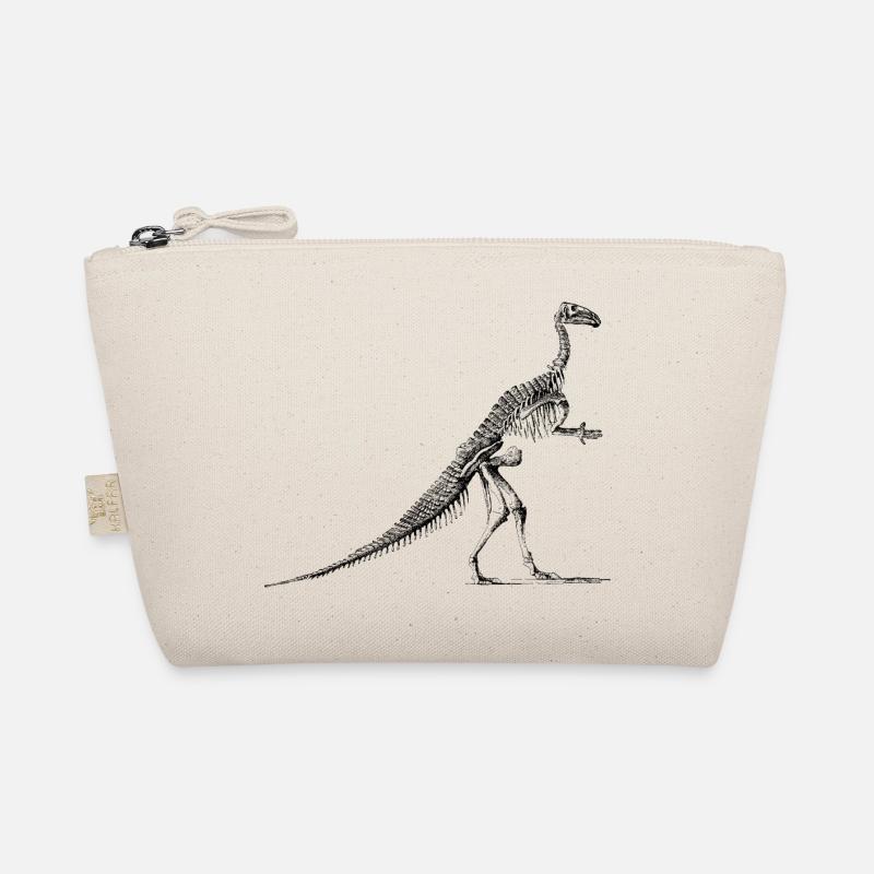 Dinosaur Skeleton Iguanodon Organic Pouch