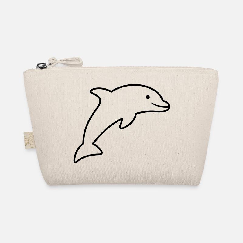 Dauphin Symbole Contour Saut Joyeux Trousse biologique