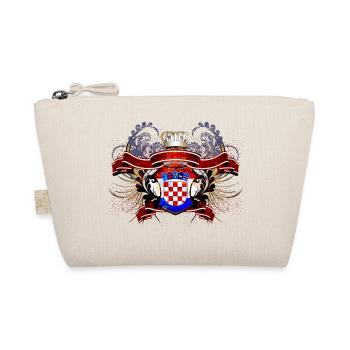 Croatia Croatian Hrvatska Kroatien Croats - Organic Pouch - nature - Front