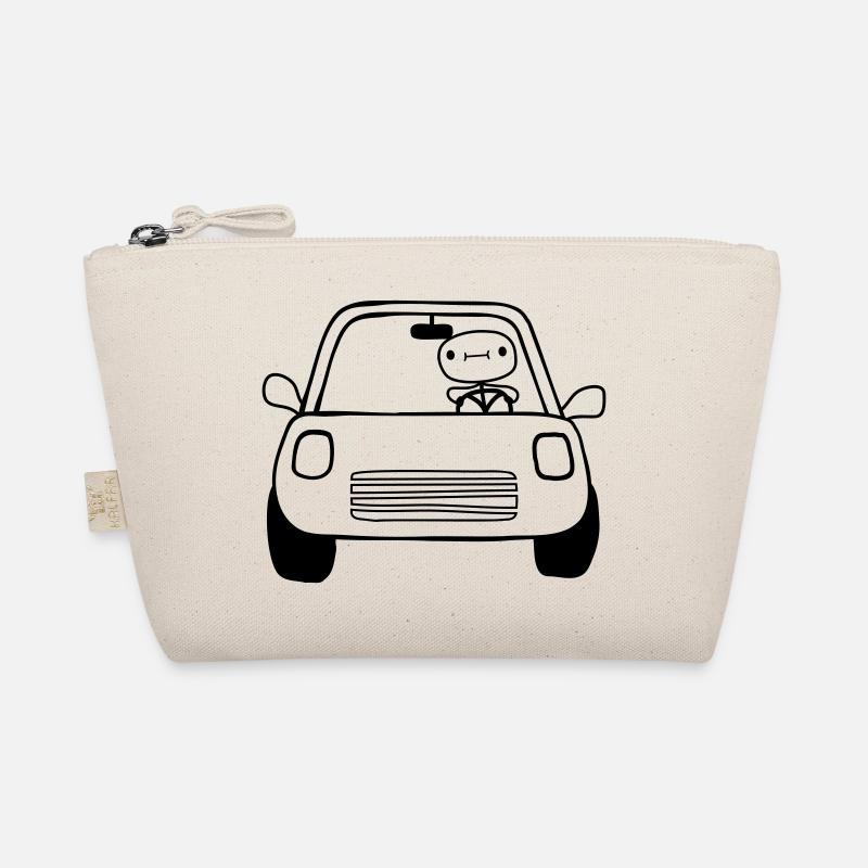 Car Driver Comic Organic Pouch