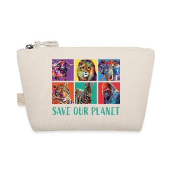 PD Moreno Save Our Planet - Organic Pouch - nature - Front