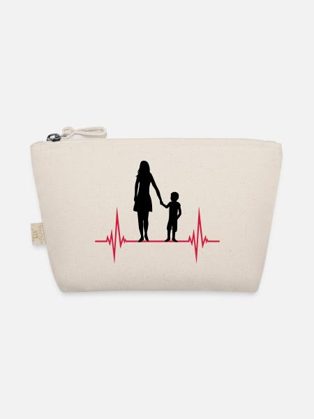 Mama Son Pulse - Organic Pouch - nature - Front