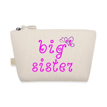 Große Schwester - Bio-Täschchen - Natur - Vorne