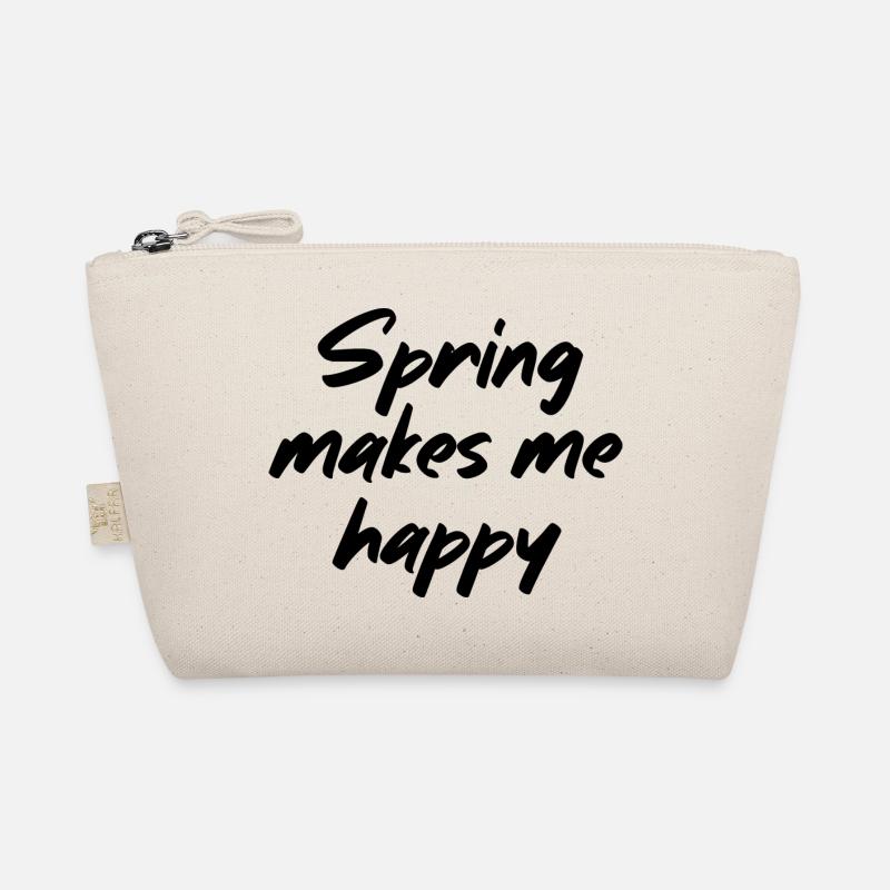 Spring makes me happy Organic Pouch
