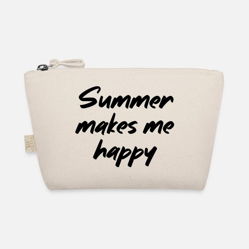 Summer makes me happy Bio-Täschchen