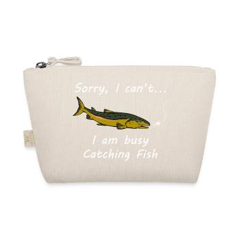 Fangen Fische Fisherman Fliegenfischen Hobby - Bio-Täschchen - Natur - Vorne