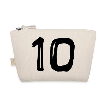 Numéro de maillot - Dix - Trousse biologique - nature - Devant
