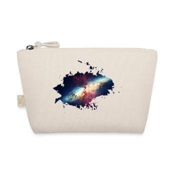 Galaxie Sterne Planet Splash Weltraum Illustration - Bio-Täschchen - Natur - Vorne