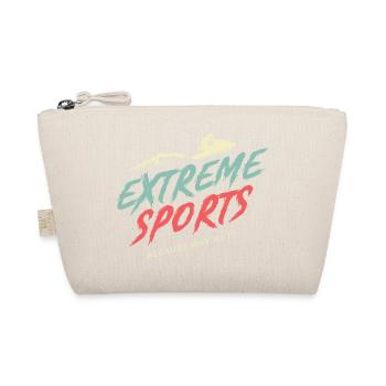 Extreme Sports Adrenaline Addictive Gift - Organic Pouch - nature - Front