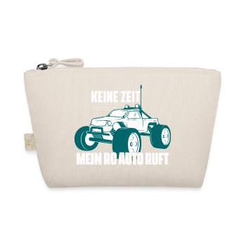 Keine Zeit Mein RC Auto ruft RC Car Modellbau - Bio-Täschchen - Natur - Vorne