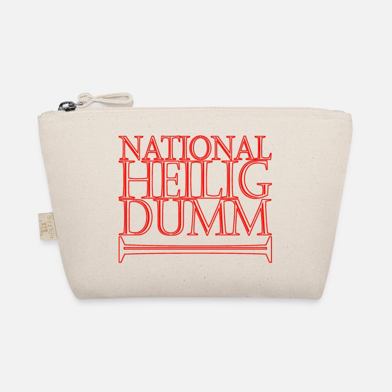nationalheiligdumm rot Bio-Täschchen