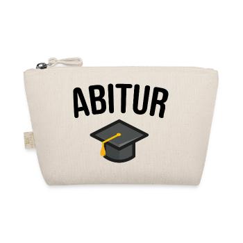 Abitur Abiturient Schulabschluss - Bio-Täschchen - Natur - Vorne
