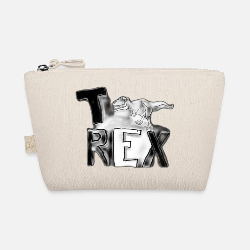 T-REX Logo - Organic Pouch - nature