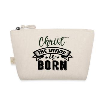 Christ The Savior Is Born - Bio-Täschchen - Natur - Vorne