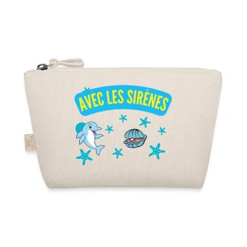 AVEC LES SIRÈNES - Trousse biologique - nature - Devant