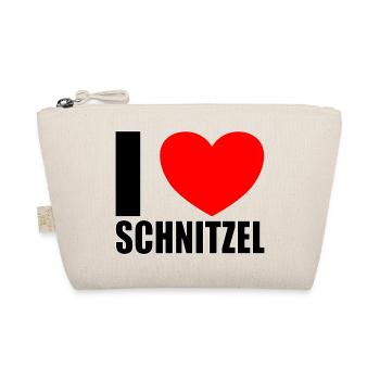 I love Schnitzel - Organic Pouch - nature - Front