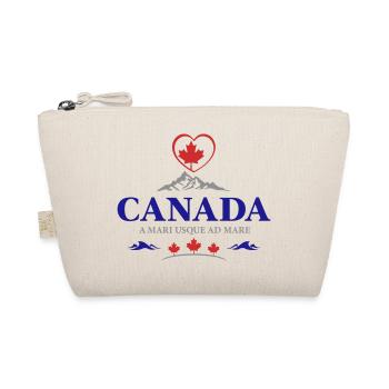 Canada Vancouver Montreal Toronto Maple Leaf Mountains - Organic Pouch - nature - Front